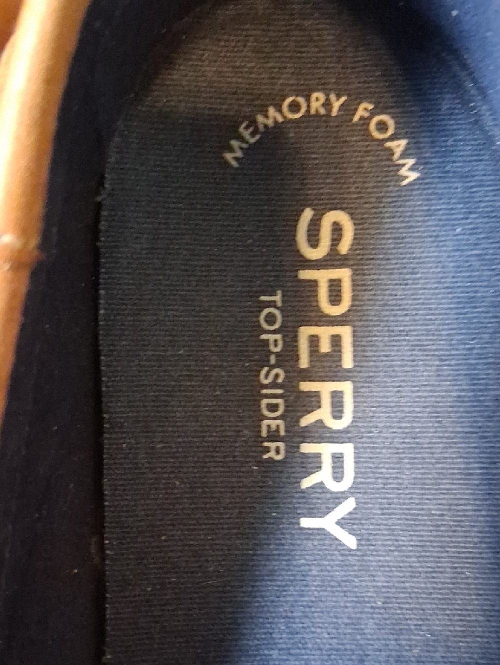 Sperry Top Sider Tan Leather Kiltie Penny Loafers, Size 8, #2836 Brandy Tan - Picture 3 of 3